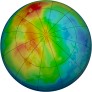 Arctic Ozone 2012-12-27